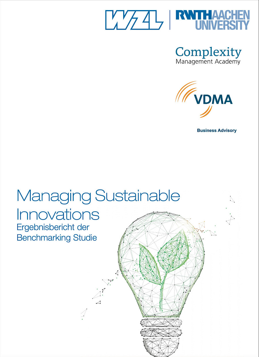 Managing Sustainable Innovations Ergebnisbericht der Benchmarking Studie