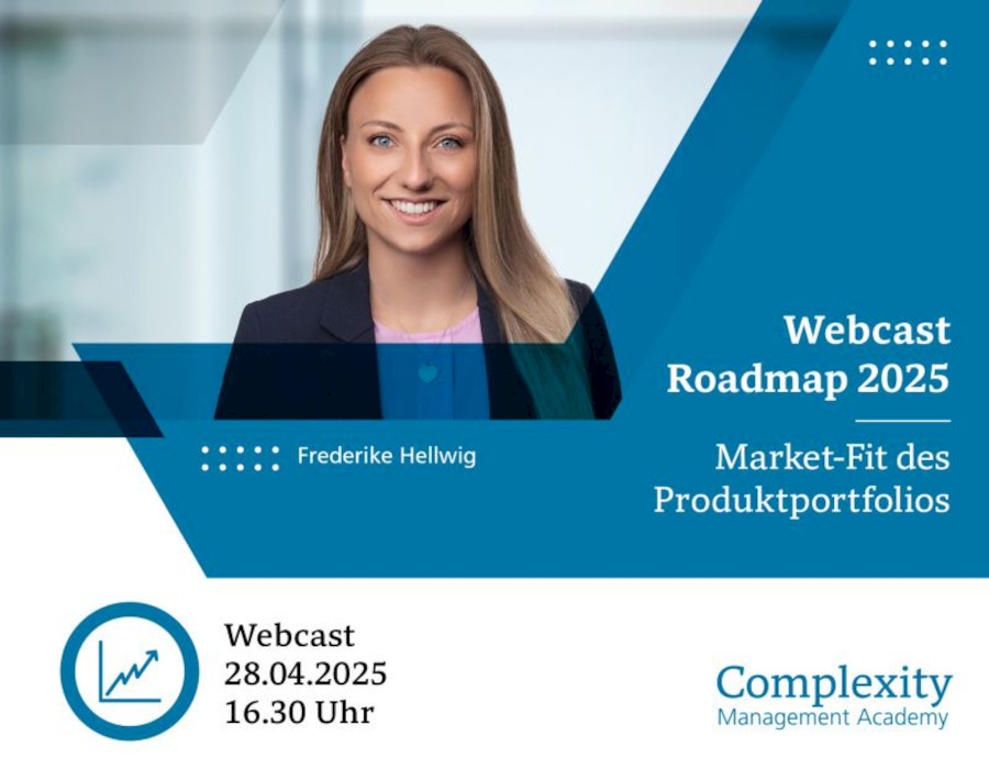 Webcast: „Market-Fit des Produktportfolios“!
