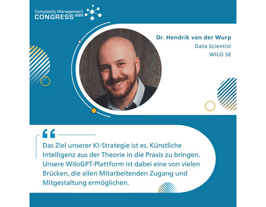 KI aus der Theorie in die Praxis bringen - ganz im Sinne des Complexity Management Congress 2025!