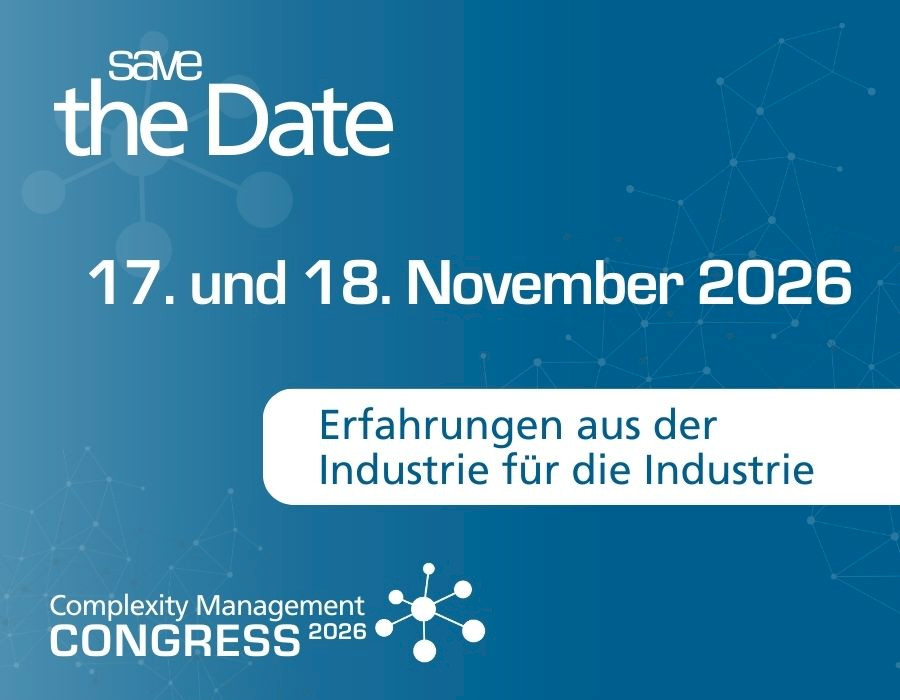 Komplexität bleibt. Unsere Antworten darauf entwickeln sich weiter!