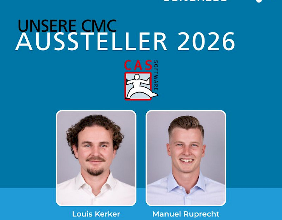 Willkommen als Aussteller auf dem Complexity Management Congress 2026: CAS Software AG!